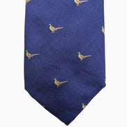 Corbata de seda azul claro con diseño de cachemira – Fabricada en Italia