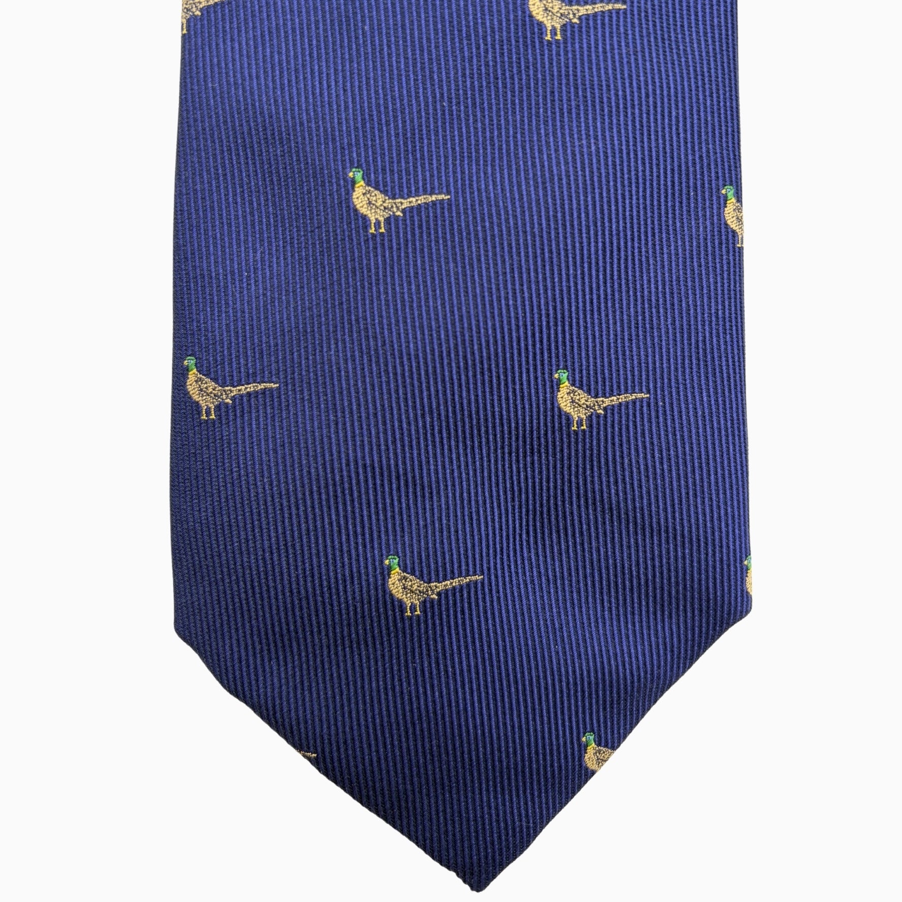 Corbata de seda azul claro con diseño de cachemira – Fabricada en Italia