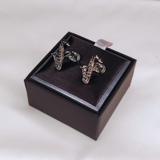 Cufflinks – Saxophone – Made in Italy