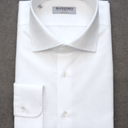 Camisa de algodón blanca – Fabricada en Italia