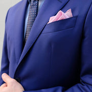 Royal Blue Suit – Made in Italy