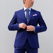 Royal Blue Suit – Made in Italy