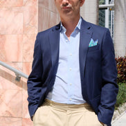 Navy Blue Jacket – Made in Italy