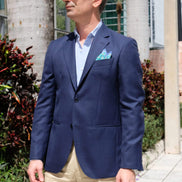 Navy Blue Jacket – Made in Italy