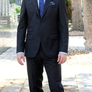 Charcoal Gray Suit – Made in Italy