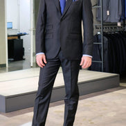Charcoal Gray Suit – Made in Italy