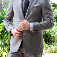 Light Gray Suit – Made in Italy