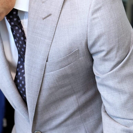 Light Gray Suit – Made in Italy