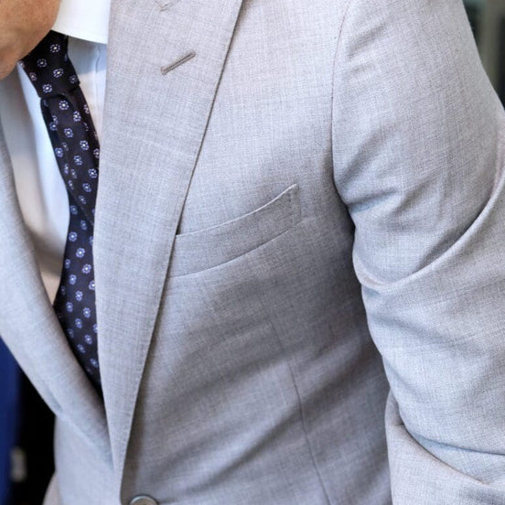 Light Gray Suit – Made in Italy