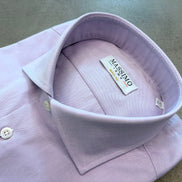 Camisa de algodón color lavanda – Fabricada en Italia
