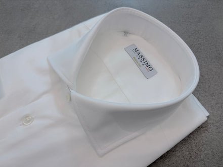 Camisa de algodón blanca – Fabricada en Italia