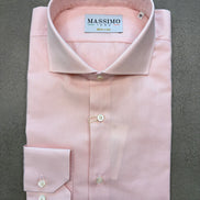 Camisa de algodón rosa – Fabricada en Italia