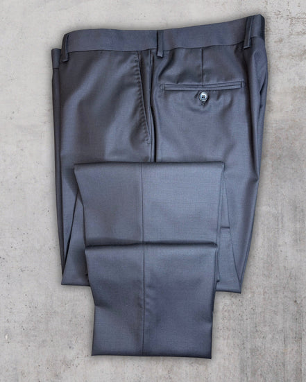 Black Wool Trousers – Made in Italy