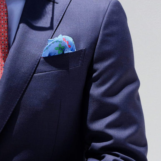 Navy Blue Suit – Made in Italy