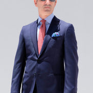 Navy Blue Suit – Made in Italy
