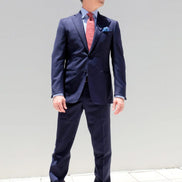 Navy Blue Suit – Made in Italy