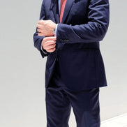Navy Blue Suit – Made in Italy