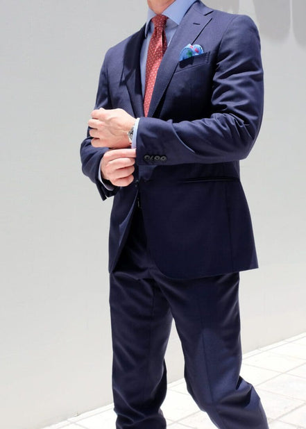 Navy Blue Suit – Made in Italy