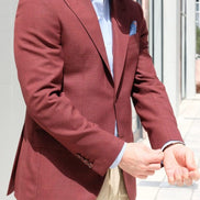 Bordeaux Red Jacket – Made in Italy