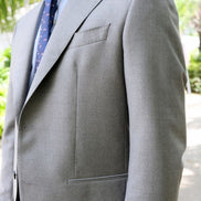 Medium Light Gray Suit – Made in Italy