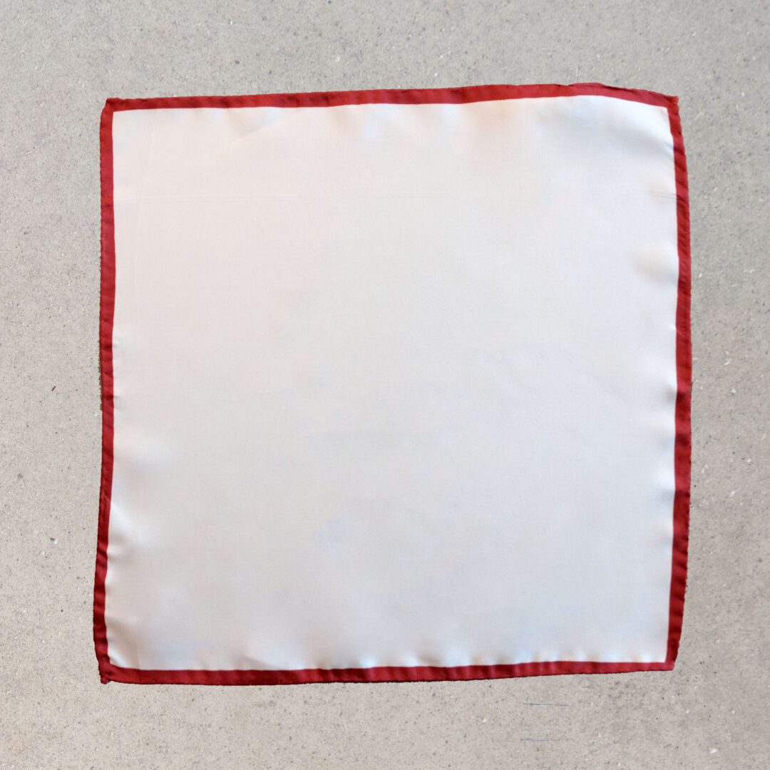 white handkerchief